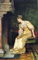 At the Fireplace