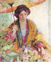 Woman with a Parasol