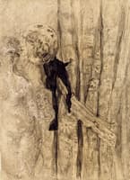 Nude with Curtain