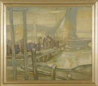 Dock scene