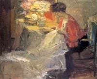 Woman Sewing