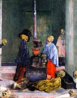 Skeletons Trying to Warm Themselves