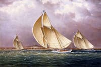 Sailing in Boston Harbor
