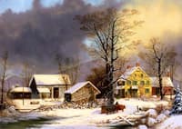 Winter in the Country, A Cold Morning