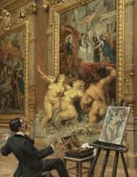 Les joies de l'inondation (dans la Galerie Médicis)