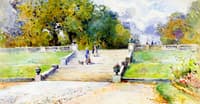 On a Park Terrace