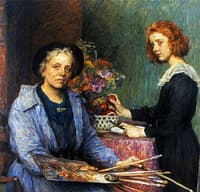 The Artist and her Model Geneva
