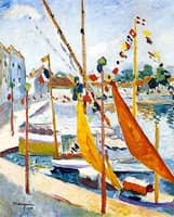 July 14 in Saint-Tropez, Left Side