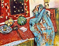Still LIfe with Red Carpet