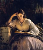 Reading. A Portrait of the Artist's Wife