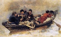 Cossacks in a Boat