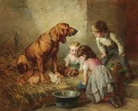 Seeing after the pups