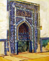 Portal (Mihrad) of the Hodja Ahmed Yasavi Mausoleum