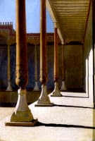 Gallery in the Samarkand Ark (Fortress)