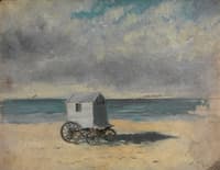 The Bathing Hut. Afternoon July 29, 1876