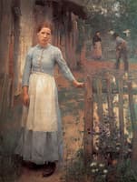 The Girl at the Gate