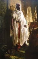 The Moorish chief the harem guard