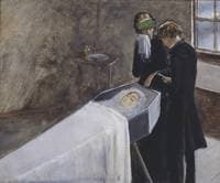 The Artist Attending the Mourning of a Young Girl