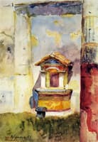 Pompeii. A Fountain with Colonettes