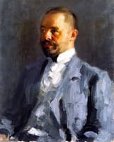 Portrait in Grey Suit
