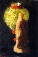 Tanagra Figure with Lampion