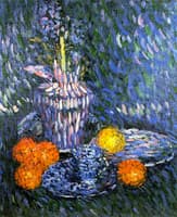 Still Life with Hyacinth and Oranges