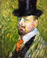 Self-Portrait in Top Hat