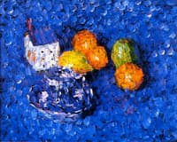 Still Life Blue-Orange