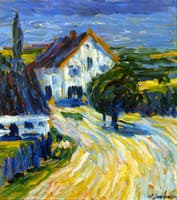 Houses in Wasserburg on the Inn