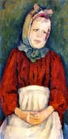 Peasant Girl in a Bonnet