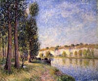 Freight Barges at Saint-Mammes