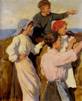 Study for The Fleet in Sight