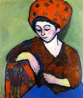 Helene in Colored Turban