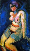 Female Nude, Sitting
