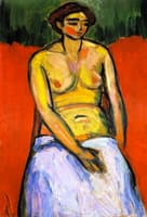 Sitting Female Nude