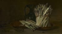 Still life with asparagus