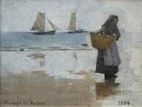 Study of a Fisherwoman