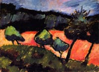 Trees and Dunes at Prerow