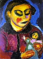 Girl with Doll