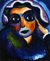 Head with Hand