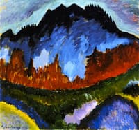 Landscape near Oberstdorf