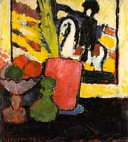 Still LIfe with White Horse