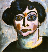 Woman with Black Hair