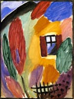 Variation with House and Garden Fence