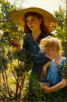 Picking Blueberries