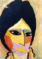 Mystical Head: Raven's Wing II