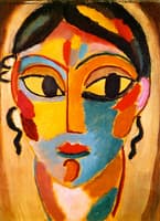 Mystical Head: Head of a Girl