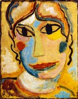 Mystical Head: Head of a Woman