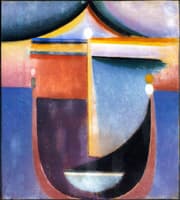 Abstract Head: Composition No. 5 - 'The Sea'
