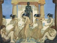 Theocritus Idyll XVIII, Chorus and Musicians